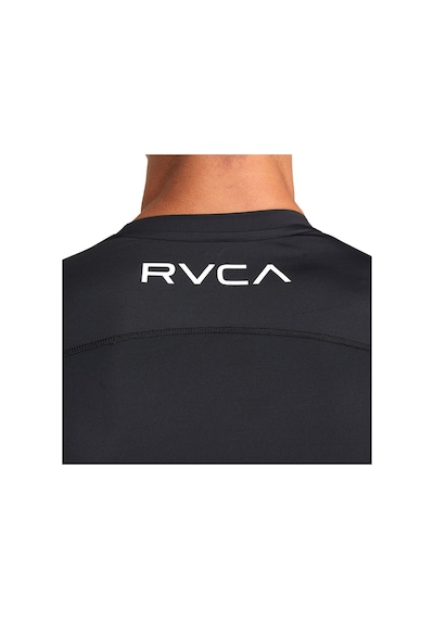 Rvca Rvca Compression Ls Erkek Siyah Koşu Tişört Blk
