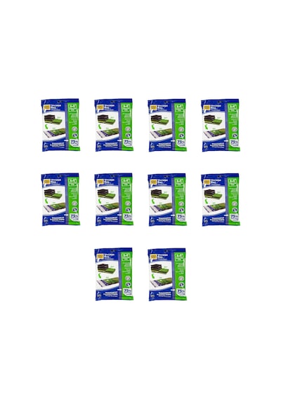 Magic Saver Bag Vakumlu Giyisi Yastık Yorgan Saklama Torbası Poşeti Hurç -mega -100x130 Cm. -10 Adet