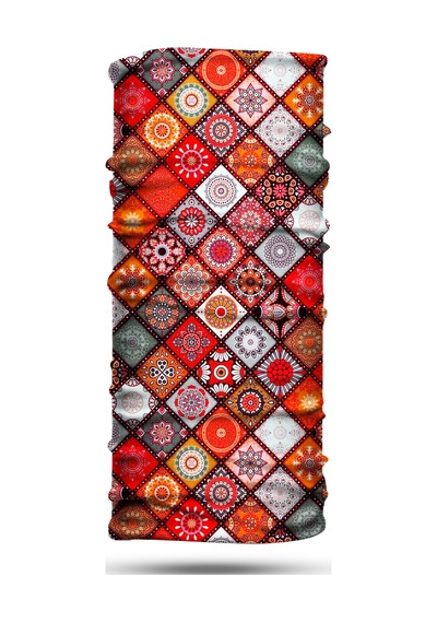 Dair Motif Desenli Motosiklet Bandana Boyunluk Outdoor Balaklava