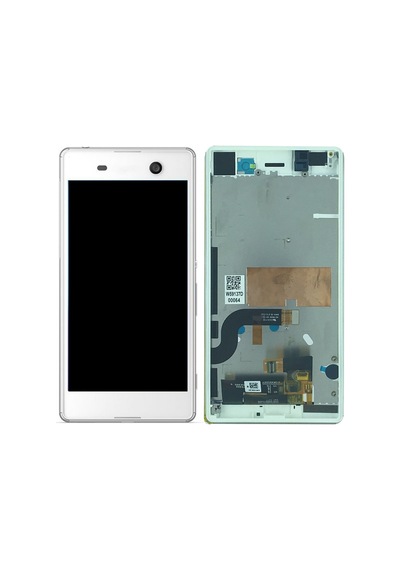 Teknonet Sony Xperia M5 Uyumlu Lcd+dokunmatik+çıtalı - Beyaz