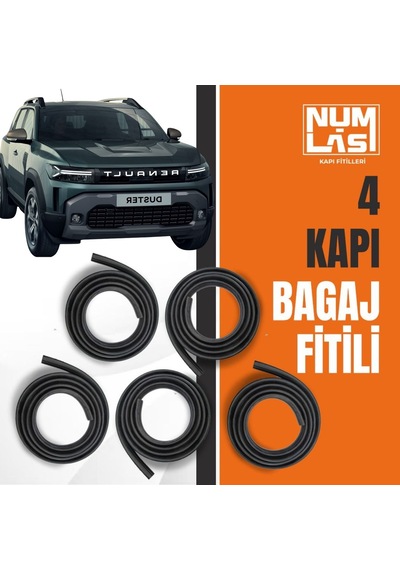 Dacia Duster 3.nesil 4 Kapı + Bagaj Fitili-a Kalite-numlas-nm7018