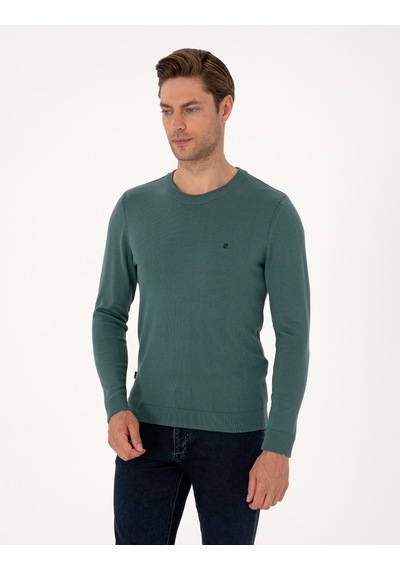 Pierre Cardin Erkek Yeşil Kazak /triko 50314192-vr054 Yeşil