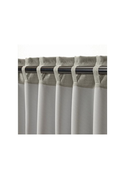 Ikea Annakajsa Fon Perde 145x300 Cm Açık Gri