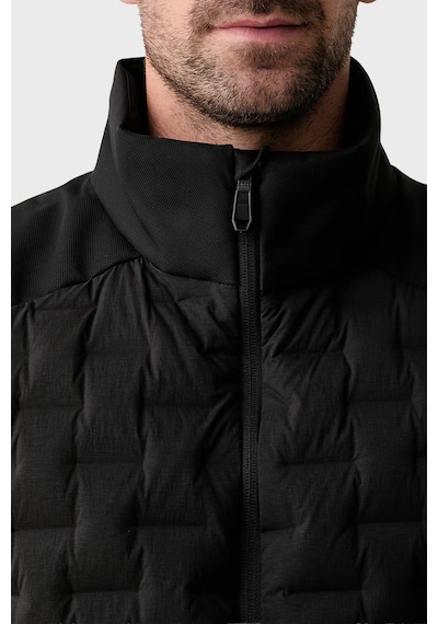 Boss Kapitoneli Regular Fit Dik Yaka Şişme Yelek Erkek Yelek 50561386 001 Siyah
