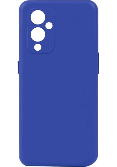 One Plus 9 Kılıf Zore Biye Silikon Mavi