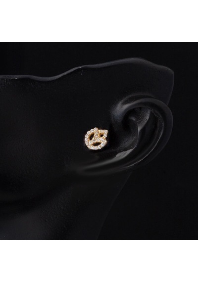 Yaşam Çiçeği 14 Ayar Altın Tragus Küpe Kphsy14k22481