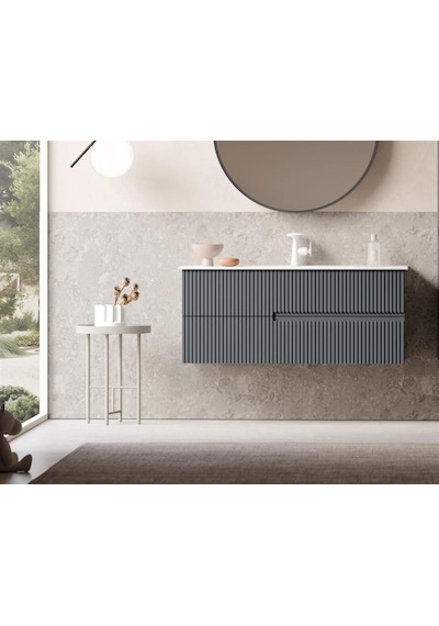 Orka Moonlıght 120 Tk Ck Alt Modül + Lavabo Mat Antrasit Diğer