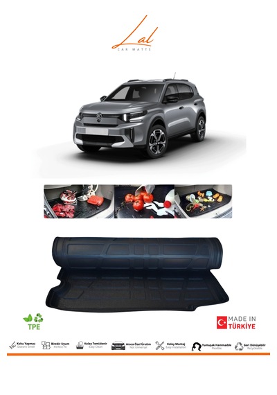 Citroen C3 Aircross Üst Kademe Bagaj Havuzu 2025 Ve Sonrası Uyumlu