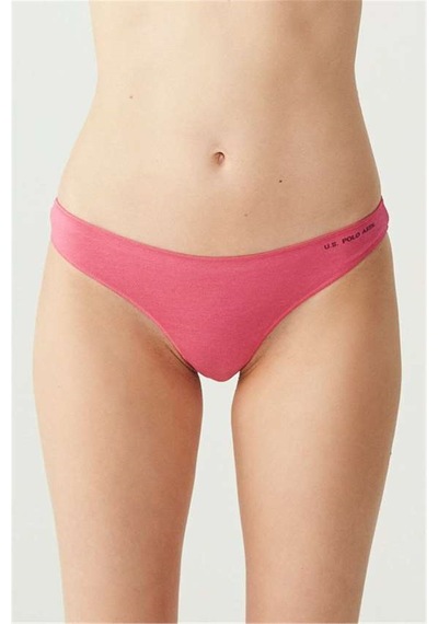 U.S. Polo Assn. U.s Polo Assn. 67005 Kadın 5 Li Kıl Lastiklı Strıng-siyah&ten&beyaz&fuşya&lacivert mix color