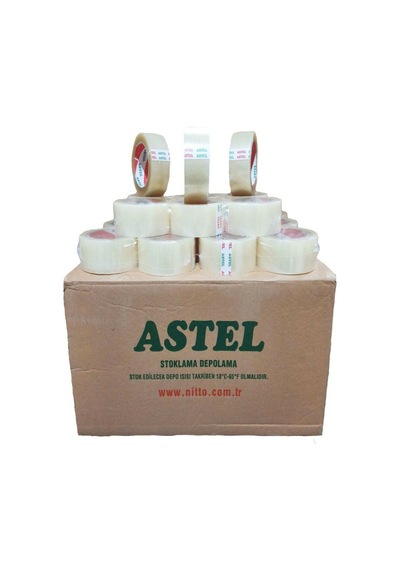 Astel Koli Bandı 45x100 Metre 48 Adet (1 Koli) ASTEL KOLİ BANDI 4