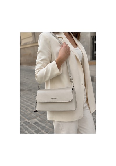 Just Polo Kadın Yeni Sezon Çapraz Askılı Günlük & Özel Günlere Uygun Şık El Ve Omuz Çantası Ebat: 28 X 13 Cm Taş 77167182