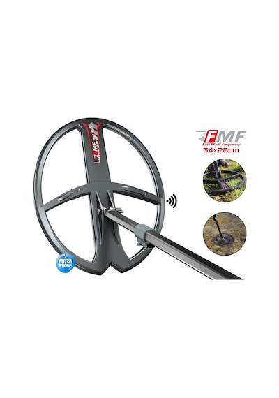 Xp Deus 2 Dedektör Ana Ünite, Wsa2 Kablosuz Kulaklık Ve 34x28cm Fmf Başlık İle