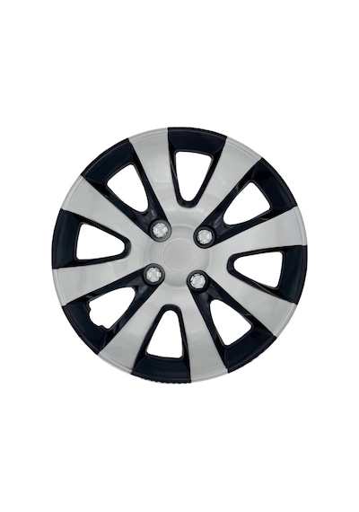 Renault Vel Satis 15 İnç Jant Kapağı Takım Siyah Gri C101