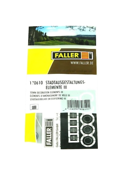 1/87 Lögar Ve Izgara Kapakları 11 Adet Maketi, Faller 180610