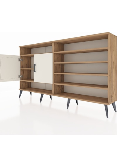 Arges Konsol 7 Raflı 2 Kapaklı 176x30x99 Çam-aytaşı/çam Çam-aytaşı/çam Arges Konsol 7 Raflı 2 Kapaklı 176x30x99 Çam-aytaşı/çam Çam-aytaşı/çam