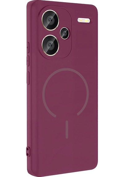Xiaomi Redmi Note 13 Pro Plus 5g Kılıf M-safe Şarj Özellikli Zore Meta Kapak