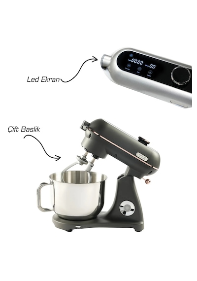 Yui M-122 Plus Easy Chef Dc Motor Stand Mikser