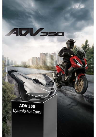 Honda Adv 350 Uyumlu Yedek Far Camı Tam Uyumlu