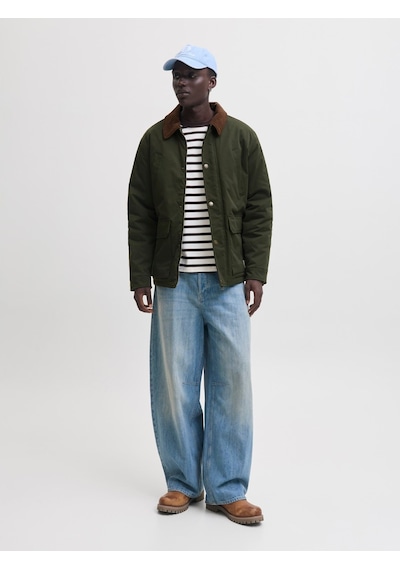 Jack & Jones Jornorrebro Padded Barn Jacket Sn Rosin Siyah