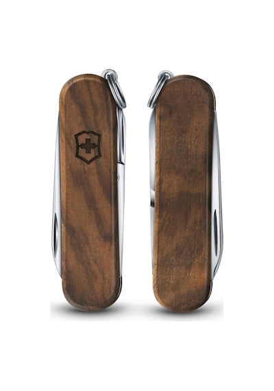 Victorinox 0.6223.61 Classic Sd Wood Kamp Çakı, Ceviz Ağacı Kahverengi