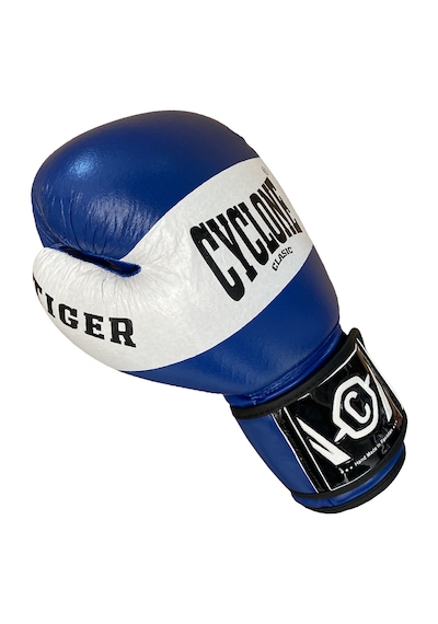 Cyclone Tiger Orijinal Deri Boks Ve Kick Boks Eldiveni Mavi