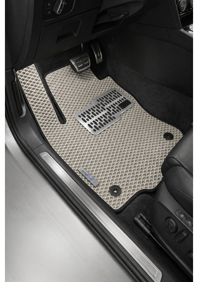 Otocraft Renault Clio 5 2019-2025 Uyumlu Beyaz 3d Havuzlu Eva Oto Paspas Takımı 5 Parça Araca Özel