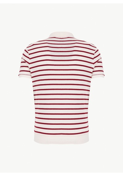 Discovery Expedition Beyaz - Kırmızı Erkek Relaxed Fit Gömlek D6sm-gml3831 Bordo