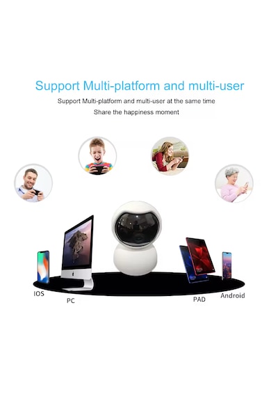 Wifi Güvenlik Kamerası 2mp 1080p Hd Akıllı Ip Kamera Onvif V380