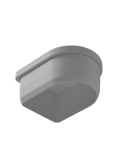 Cateksss 30x40 Mm D Düz İç Profil Tapası Beyaz - 12 Li Paket