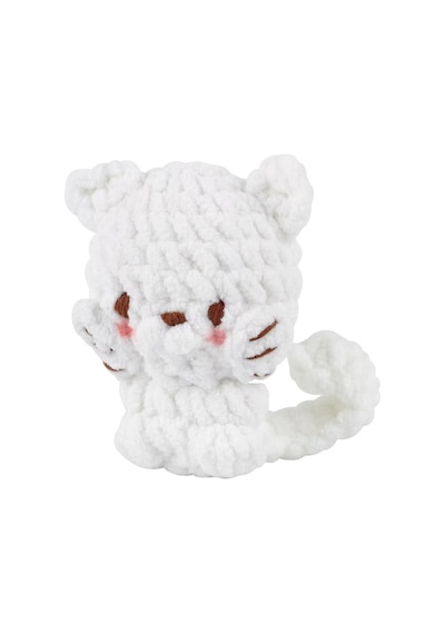 Bakgelal Amigurumi Kedi Yapım Kiti Başlangıç Seviyesi Tığ Örgü Seti Çocuk Ve Yetişkin Hobi Seti