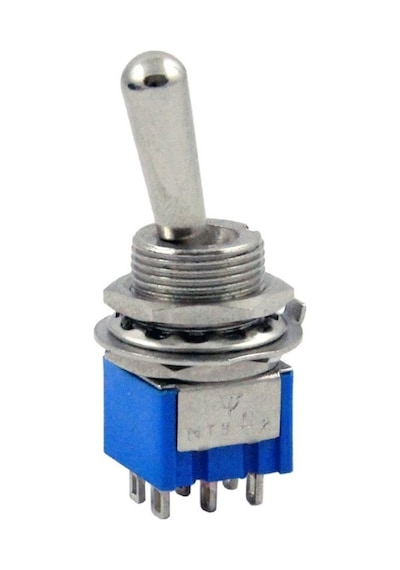 Toggle Switch On-off Ø12mm Mts-202l Ic-148g