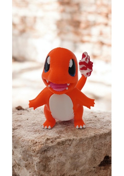 Charmender Figür 3d Pla