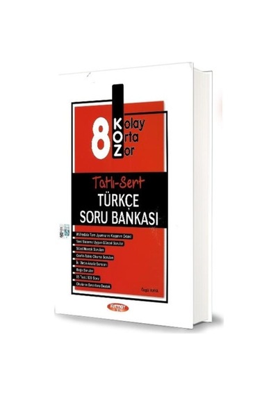 Kurmay 8.Sınıf Tatlı-Sert Türkçe Soru Bankası-2020