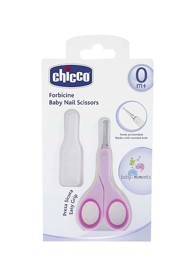 Chicco Yeni Kapaklı Kolay Kavrama Bebek Tırnak Makası 0 Ay+ Chı-09923hb Pembe CHI-09923HB_Pembe