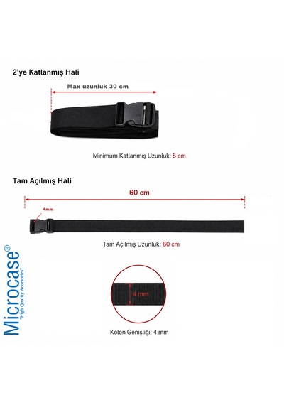 Microcase Çok Amaçlı Uzunluk Ayarlanabilir Otobüs Oto Araç Yaşlı Çocuk Vb İçin El Tutacağı Destek 2 Adet Al5606 Lacivert