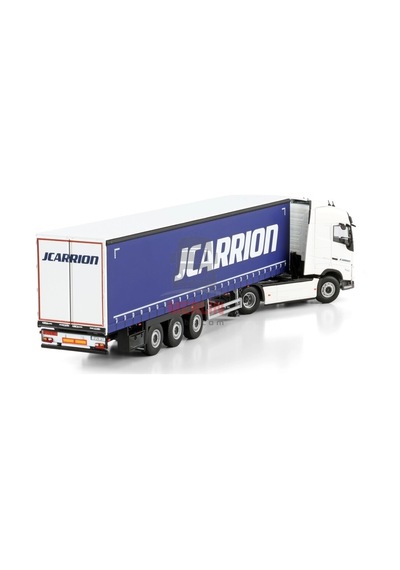 1/50 Transportes J. Carrión Volvo Fh5 Globetrotter 4x2 Curtaınsıde Traıler - 3 Axle