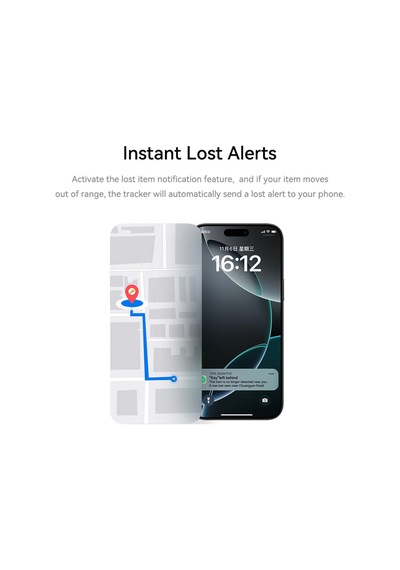 Airtag Akıllı Apple Uyumlu Mfı Sertifikalı - Beyaz