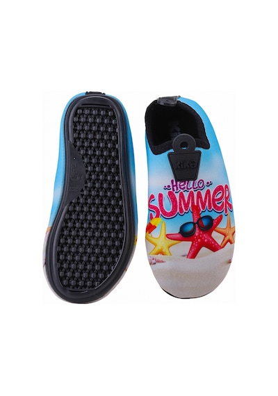 Kiko Kids Summer Havuz Plaj Kız Çocuk Deniz Ayakkabısı 7531 Mavi Mavi