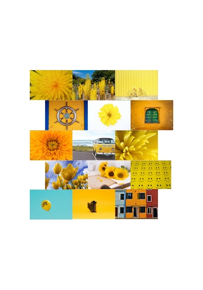 15 Parça A5 Orora Wall Collage Poster Seti Hediyelik Genç Odası Estetik Duvar Afişi