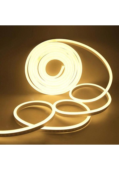 Sunlight Neon 12v Hortum Şerit Led 2/5/10 Metre Renkli Işık Beyaz, 10 Genel