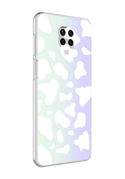 Xiaomi Redmi Note 9 Pro 5g Kılıf Zore M-blue Desenli Kapak Cow No2