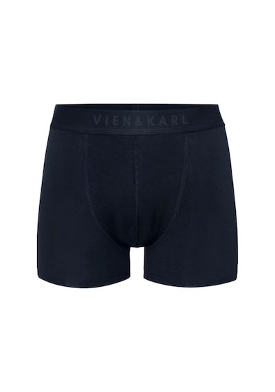 Erkek 3 Pamuklu Likralı Siyah Gri Lacivert Boxer 3 Atlet Takım Gri