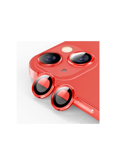Ally Apple iPhone Uyumlu 14-14 Plus 3d Metal Çerçeveli Kamera Lens Koruyucu- 5775