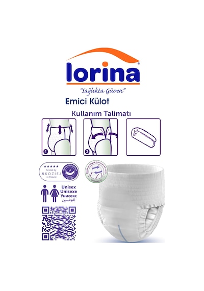 Lorina Emici Külot XL 60 Adet