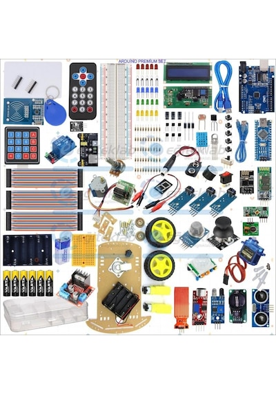 Yeni Robotik Kodlama Arduino Premium Eğitim Seti