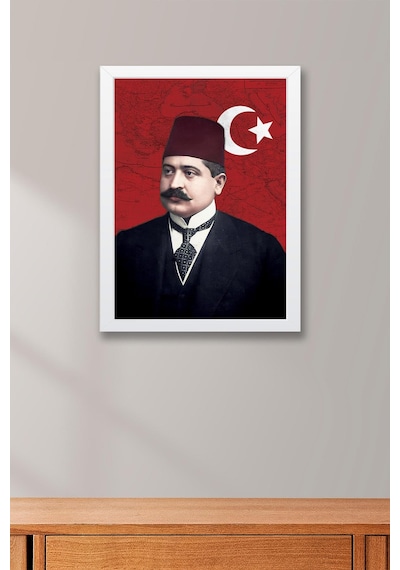 Talat Paşa Çerçeveli Tablo