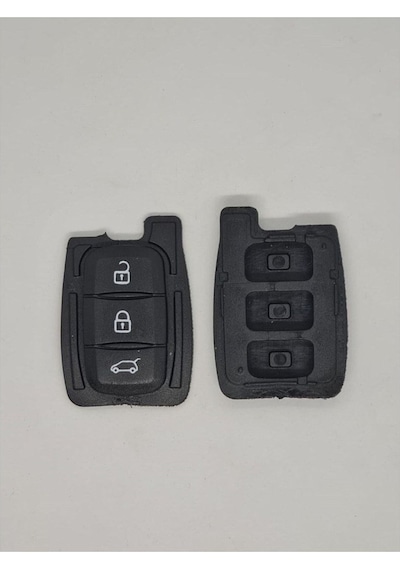 Renault Tüm Yeni Model Araçlara Uyumlu Tuş Takımı 3 Buton Olan İçin Anahtar