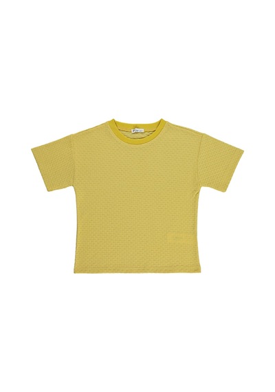 Civil Boys Yelken Dokulu 6-9 Yaş Tişört - Sarı