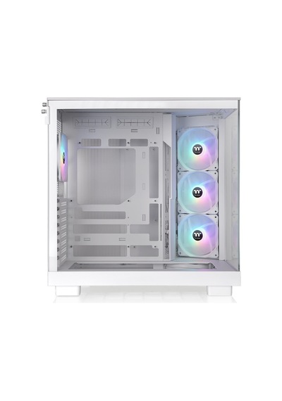 Thermaltake View 380xl Temperli Cam 4x120mm Usb 3.0 Beyaz Argb Akak0thr0004