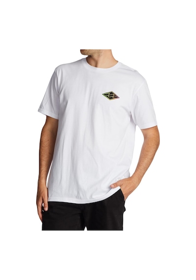 Billabong Abyzt01697-Wht Crayon Wave Ss Erkek T-Shirt 001